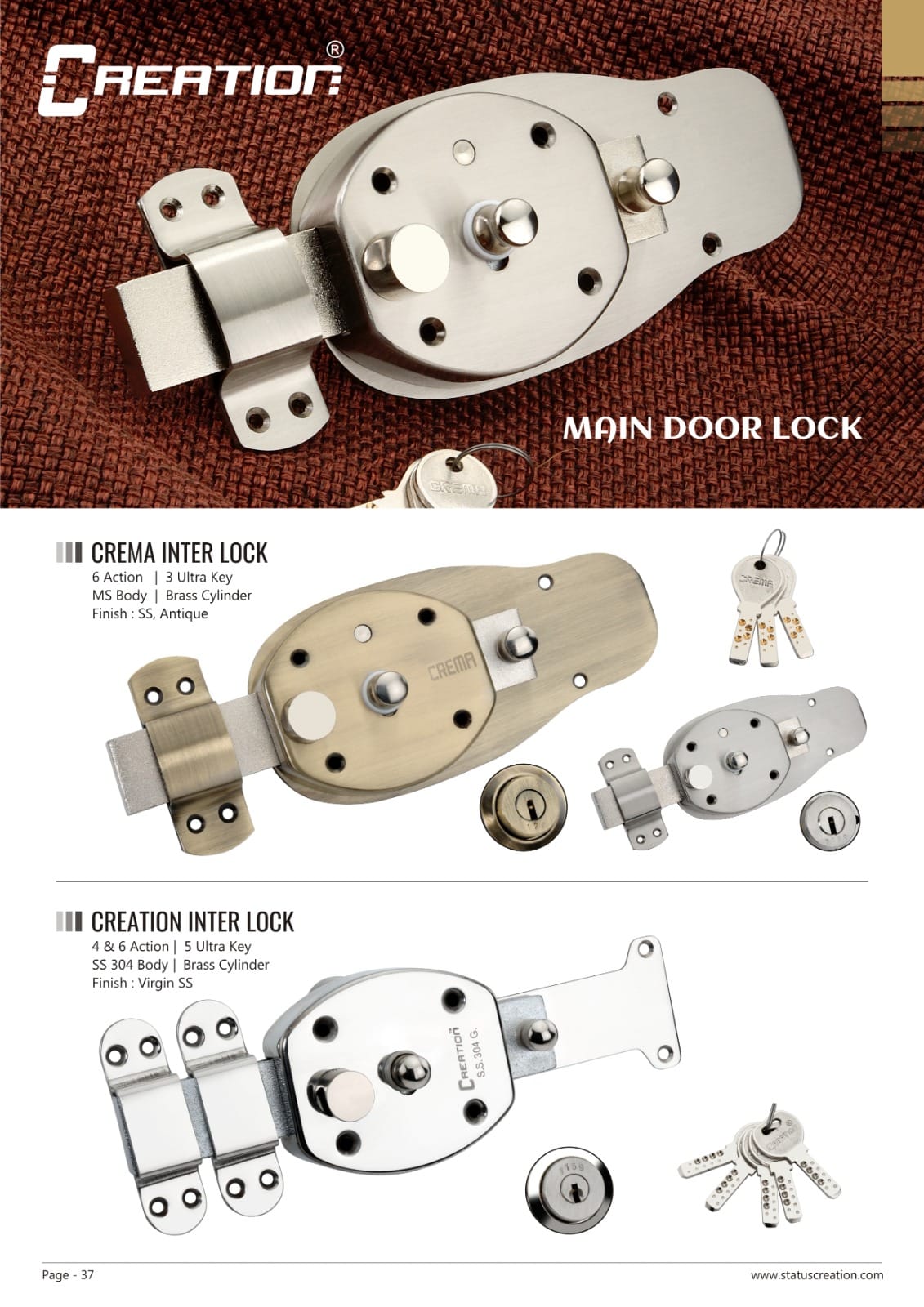 MAIN DOOR LOCK